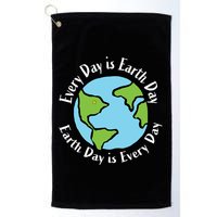 Every Day Is Earth Day World Golf Towel