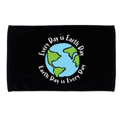 Every Day Is Earth Day World Microfiber Hand Towel