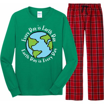 Every Day Is Earth Day World Long Sleeve Pajama Set