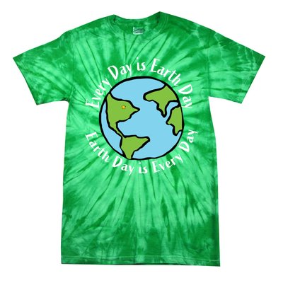 Every Day Is Earth Day World Tie-Dye T-Shirt