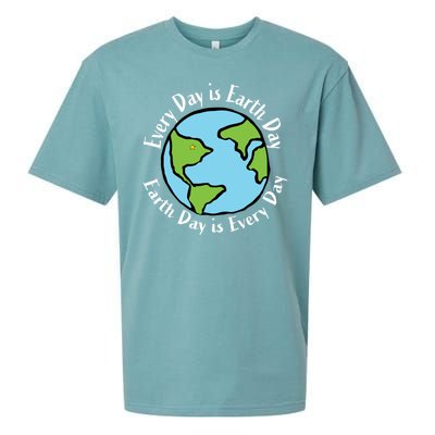 Every Day Is Earth Day World Sueded Cloud Jersey T-Shirt