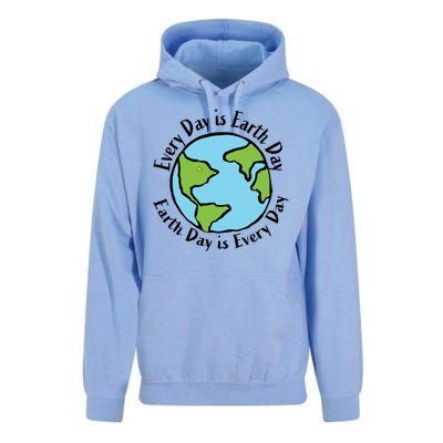 Every Day Is Earth Day World Unisex Surf Hoodie