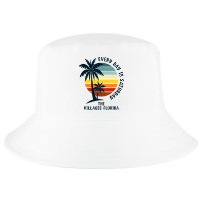Every Day Is Saturday The Villages Florida Retro Vintage Cool Comfort Performance Bucket Hat