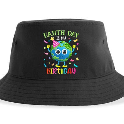 Earth Day Is My Birthday Pro Environment Birthday Party Sustainable Bucket Hat