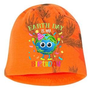 Earth Day Is My Birthday Pro Environment Birthday Party Kati - Camo Knit Beanie