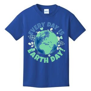 Every Day Is Earth Day Environtal Climate Change Activist Gift Kids T-Shirt