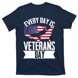 Every day Is Veteran Day Patriotic Veterans Day T-Shirt