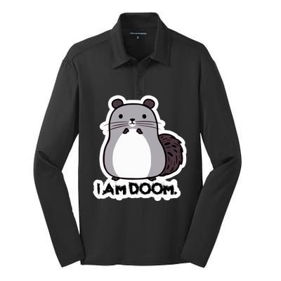 Ezekiel Darkbranch I Am Doom. Silk Touch Performance Long Sleeve Polo