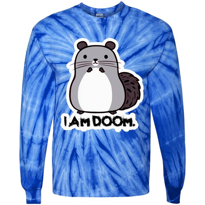 Ezekiel Darkbranch I Am Doom. Tie-Dye Long Sleeve Shirt