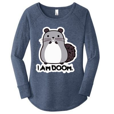 Ezekiel Darkbranch I Am Doom. Women's Perfect Tri Tunic Long Sleeve Shirt