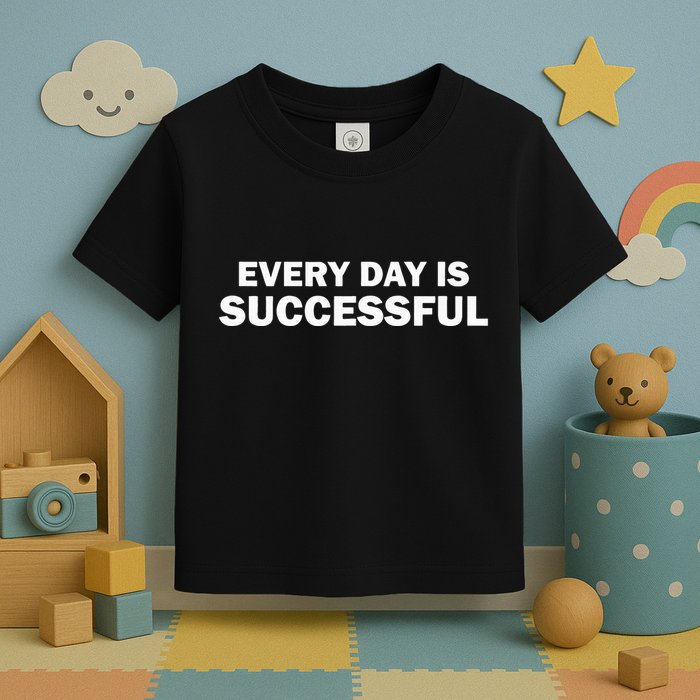 Every Day Is Successful Motivation Toddler T-Shirt