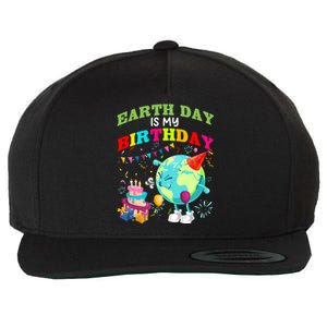 Earth Day Is My Birthday Save Our Planet Environt Protect Cute Gift Wool Snapback Cap