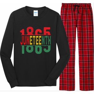 Ecipation Day Is Great With 1865 Junenth Cool Gift Long Sleeve Pajama Set