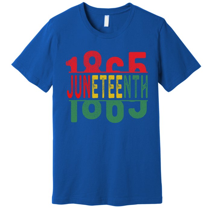 Ecipation Day Is Great With 1865 Junenth Cool Gift Premium T-Shirt