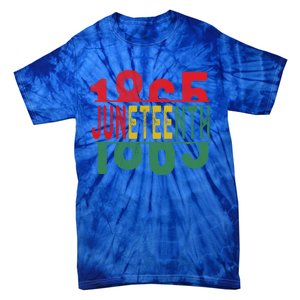 Ecipation Day Is Great With 1865 Junenth Cool Gift Tie-Dye T-Shirt