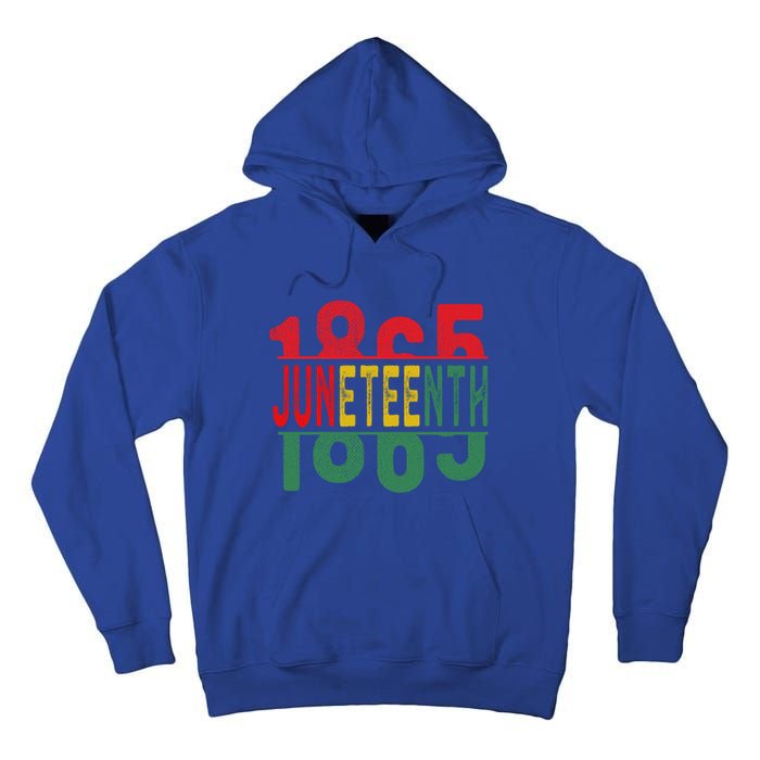 Ecipation Day Is Great With 1865 Junenth Cool Gift Tall Hoodie