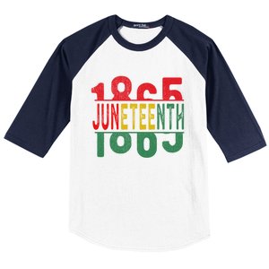 Ecipation Day Is Great With 1865 Junenth Cool Gift Baseball Sleeve Shirt