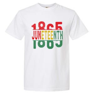 Ecipation Day Is Great With 1865 Junenth Cool Gift Garment-Dyed Heavyweight T-Shirt