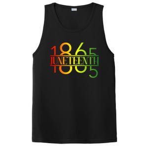 Emancipation Day Is Great With 1865 Juneteenth Flag Apparel Gift PosiCharge Competitor Tank