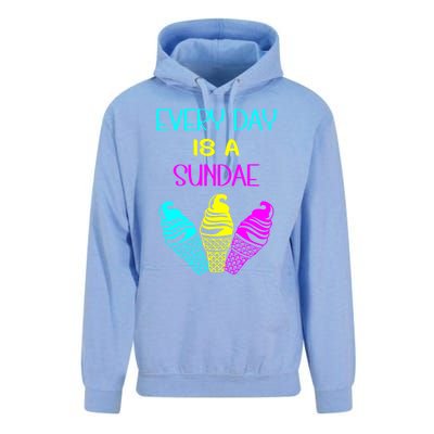 Every Day Is A Sundae Colorful Ice Cream Delight Gift Unisex Surf Hoodie