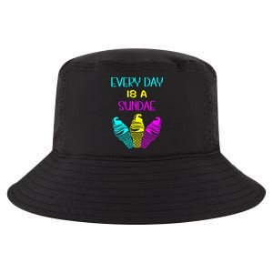 Every Day Is A Sundae Colorful Ice Cream Delight Cute Gift Cool Comfort Performance Bucket Hat