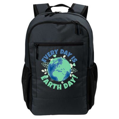 Every Day Is Earth Day Environtal Climate Change Activist Gift Daily Commute Backpack