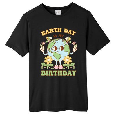 Earth Day Is My Birthday April 22nd Nature Conservation Tall Fusion ChromaSoft Performance T-Shirt