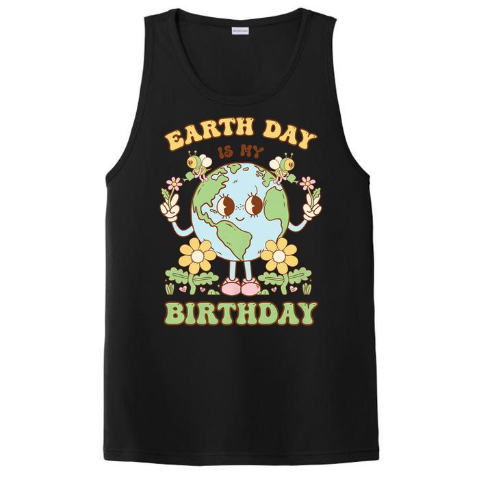 Earth Day Is My Birthday April 22nd Nature Conservation PosiCharge Competitor Tank