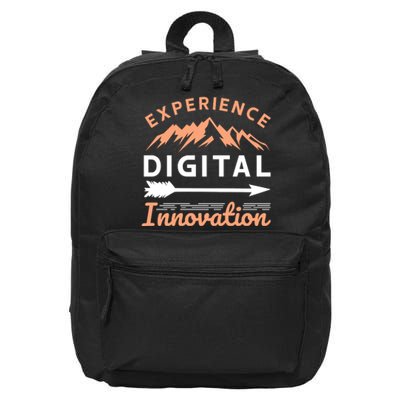 Experience Digital Innovation 16 in Basic Backpack