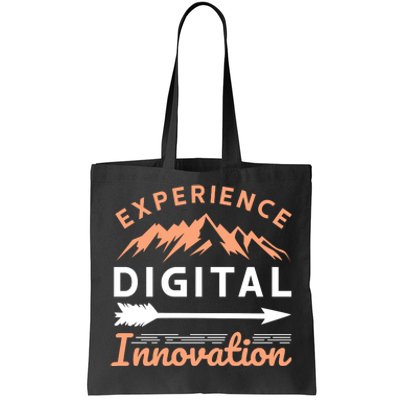 Experience Digital Innovation Tote Bag