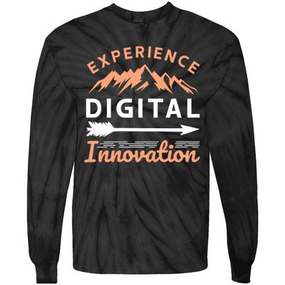 Experience Digital Innovation Tie-Dye Long Sleeve Shirt