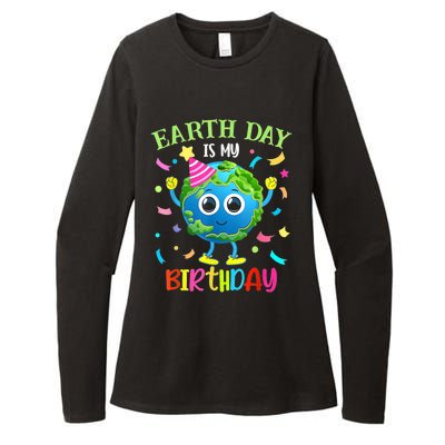 Earth Day Is My Birthday Pro Environment Birthday Party Womens CVC Long Sleeve Shirt