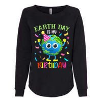 Earth Day Is My Birthday Pro Environment Birthday Party Womens California Wash Sweatshirt