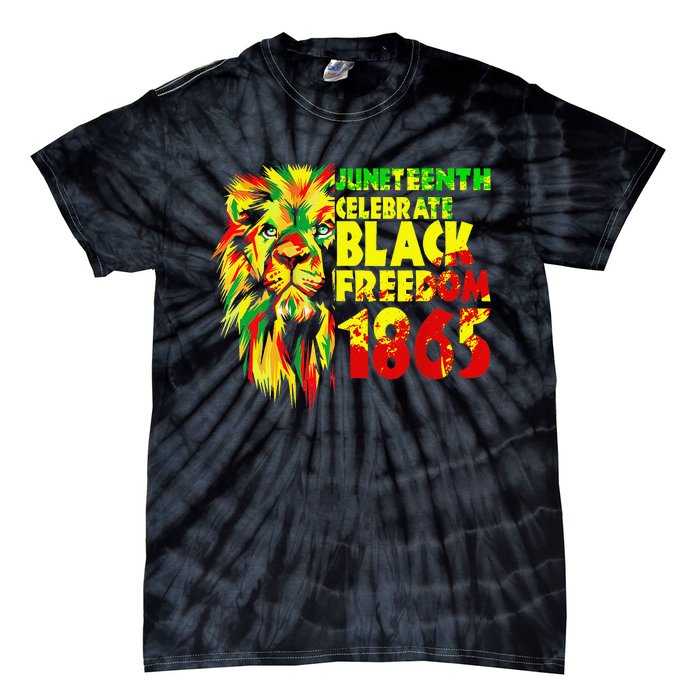 Emancipation Day is great with 1865 Juneteenth Celebrate day Tie-Dye T-Shirt