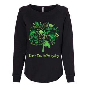 Earth Day Is Everyday Global Warming And Climate Graphic Gift Womens California Wash Sweatshirt