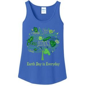 Earth Day Is Everyday Global Warming And Climate Graphic Gift Ladies Essential Tank