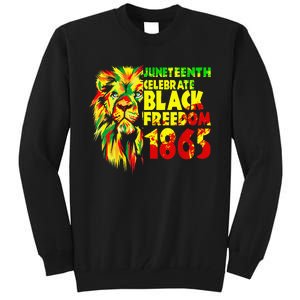 Emancipation Day Is Great With 1865 Juneteenth Celebrate Day Tall Sweatshirt