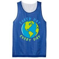 Earth Day Is Everyday Happy Earth Day Cool Gift Mesh Reversible Basketball Jersey Tank