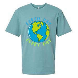 Earth Day Is Everyday Happy Earth Day Cool Gift Sueded Cloud Jersey T-Shirt