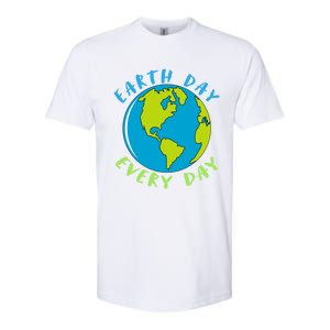 Earth Day Is Everyday Happy Earth Day Cool Gift Softstyle CVC T-Shirt