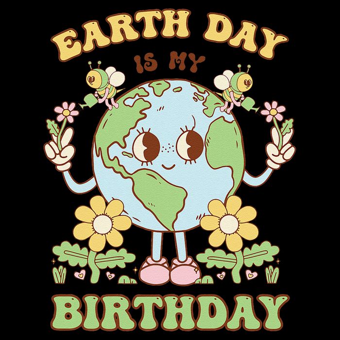 Earth Day Is My Birthday April 22nd Nature Conservation 16 in Basic Backpack