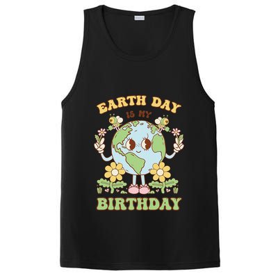 Earth Day Is My Birthday April 22nd Nature Conservation PosiCharge Competitor Tank