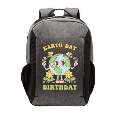 Earth Day Is My Birthday April 22nd Nature Conservation Vector Backpack