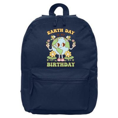 Earth Day Is My Birthday April 22nd Nature Conservation 16 in Basic Backpack