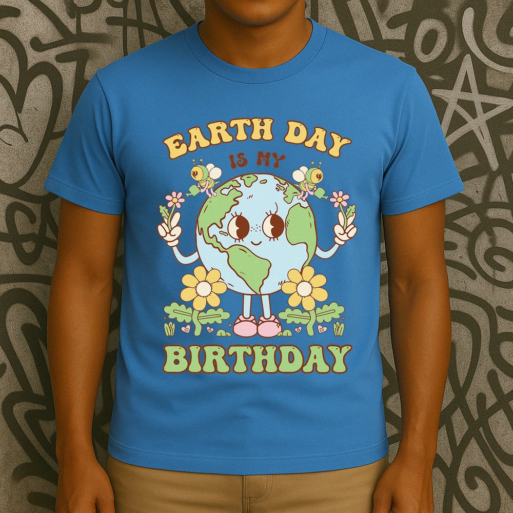 Earth Day Is My Birthday April 22nd Nature Conservation T-Shirt