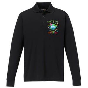 Earth Day Is My Birthday Pro Environment Birthday Party Performance Long Sleeve Polo