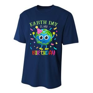 Earth Day Is My Birthday Pro Environment Birthday Party Performance Sprint T-Shirt