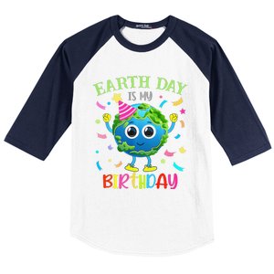 Earth Day Is My Birthday Pro Environment Birthday Party Baseball Sleeve Shirt