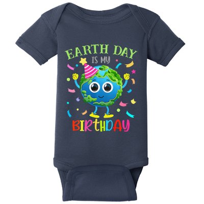 Earth Day Is My Birthday Pro Environment Birthday Party Baby Bodysuit