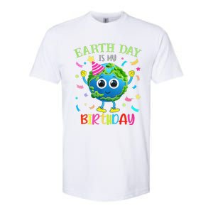 Earth Day Is My Birthday Pro Environment Birthday Party Softstyle CVC T-Shirt